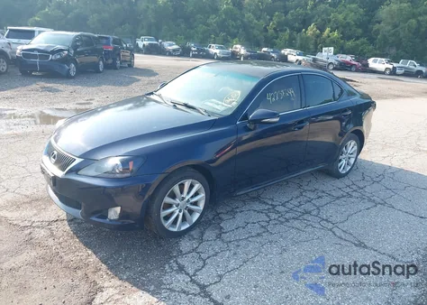 2009 Lexus Is 250 from USA, damaged, VIN JTHCK262395035948